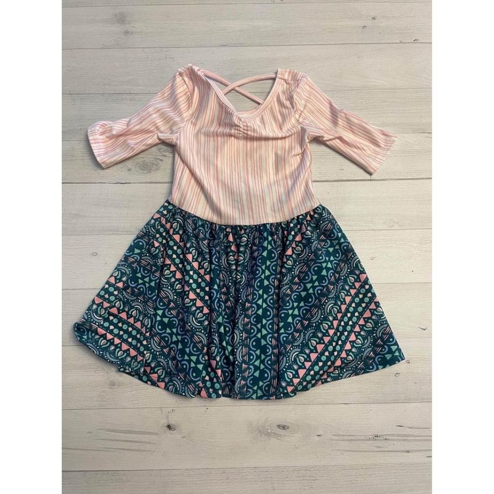 Dot dot smoke toddler girls dress 2T